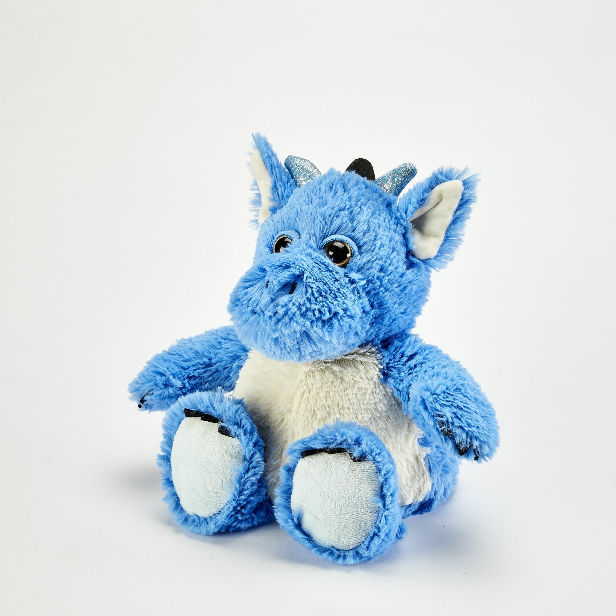 Пинкл (Pinkl) | Игрушка-грелка Large Синий Дракон | Intelex Ltd Warmies Dragon Blue